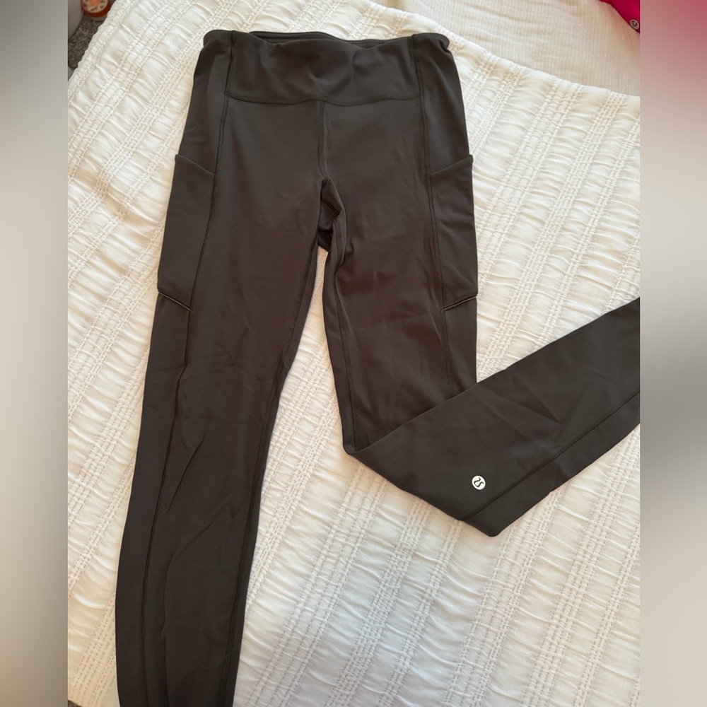 Lululemon Dark/Army Green Leggings!